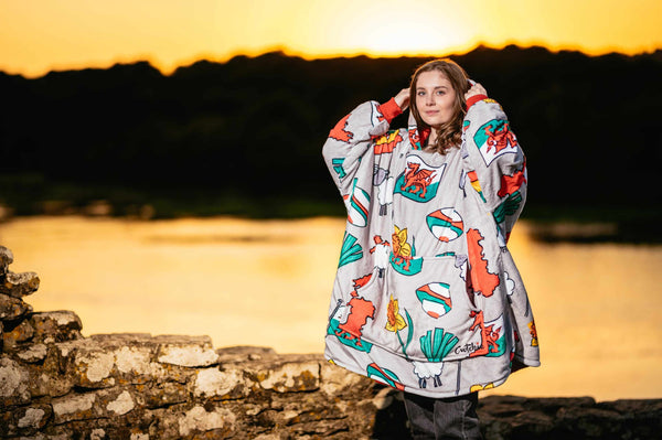 Cwtchie - Hwdi Blanced Patrwm Cymreig