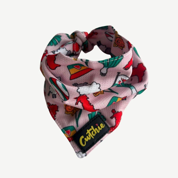 Bandana Ci Patrwm Cymreig - Maint Bach