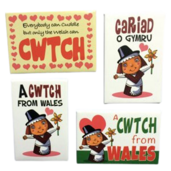 Cwtsh Variety Magnets - Pack of 4 Magnets