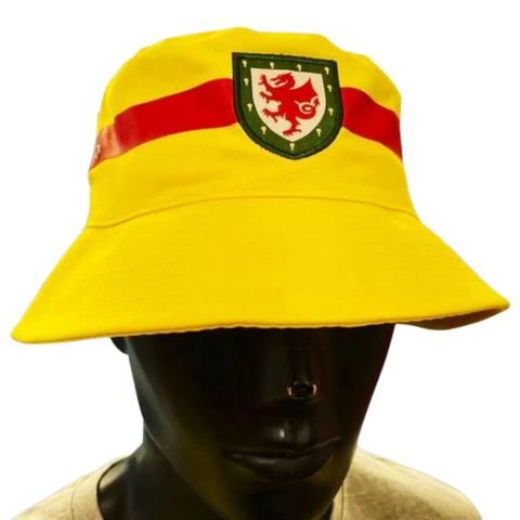 Cymru SO58 Yellow Bucket Hat