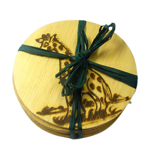 Pack of 4 Giraffe Coasters