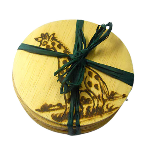 Pack of 4 Giraffe Coasters