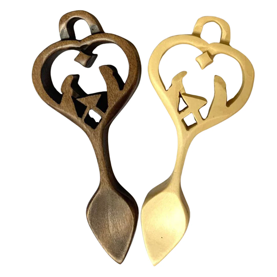 Christmas Love Spoons
