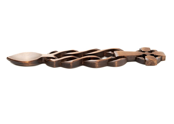 Large Celtic Cross Lovespoon - 026