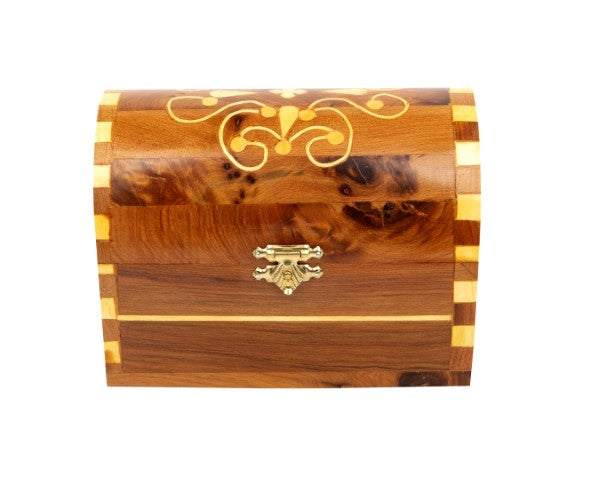 Lemon Marquetry Treasure Chest