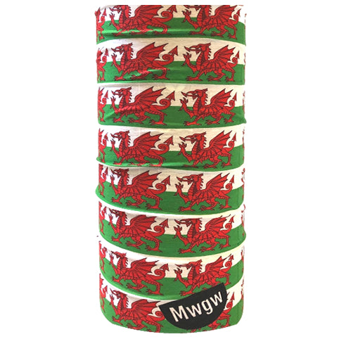 MWGW Bandana - Welsh Flag