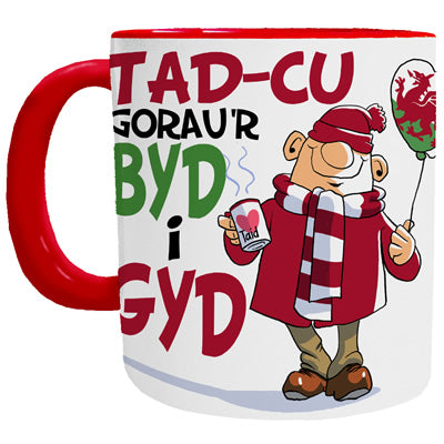 Tadcu Gorau (Best Grandad - south) Mug
