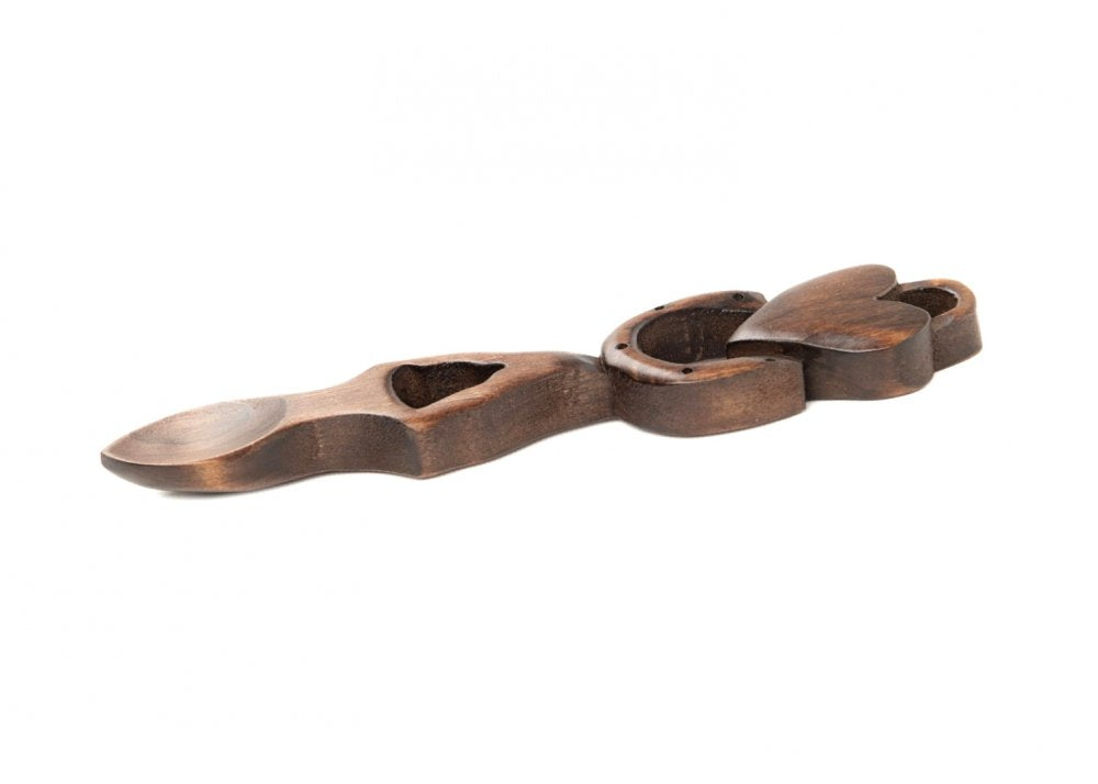 Small 032 Small Wedding Lovespoon - Welsh Love Spoon 032 – Cadwyn Cyf