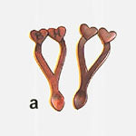 Mini Lovespoon Wedding Favours (A)