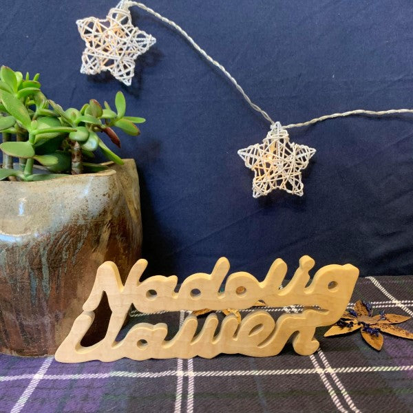 Nadolig Llawen - Gair mewn Pren